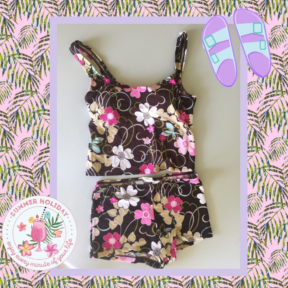 🌊🌺Floral Tankini 🌺🌊